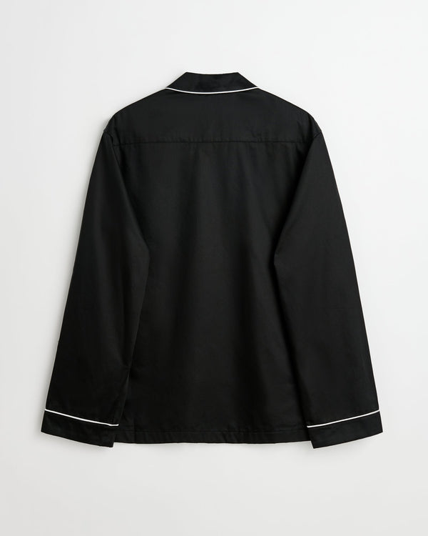 Sorbetto shirt | Black Sateen